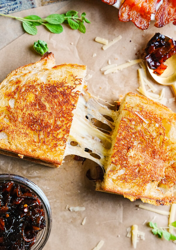 Bacon Jam & Gruyère Grilled Cheese