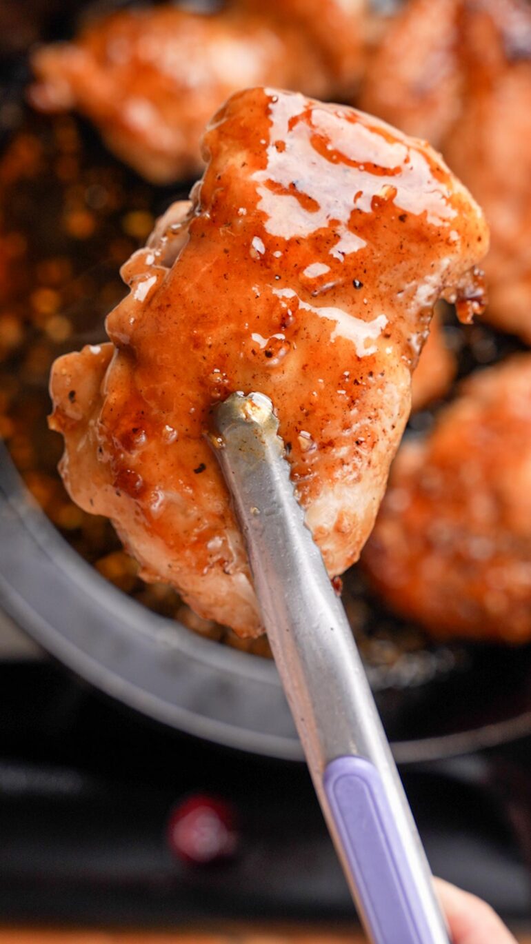 Honey Garlic Chicken - Chasing Cravings
