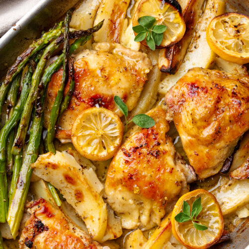 One Pan Chicken and Potatoes