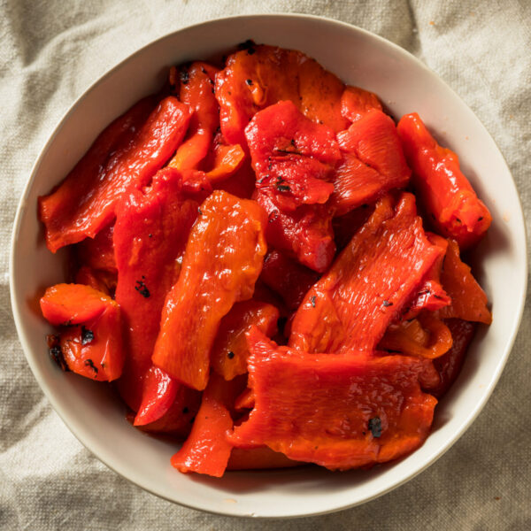 Marinated Roasted Red Peppers