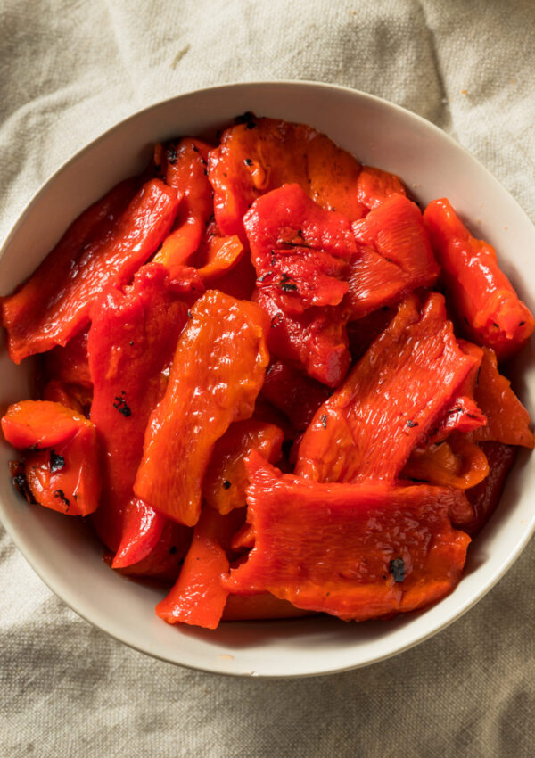 Marinated Roasted Red Peppers
