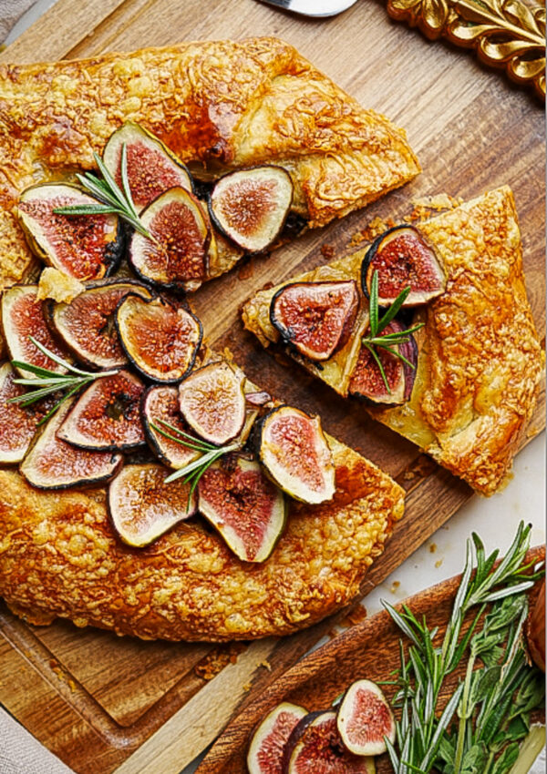 Fig, Brie, Comte & Caramelized Onions Galette