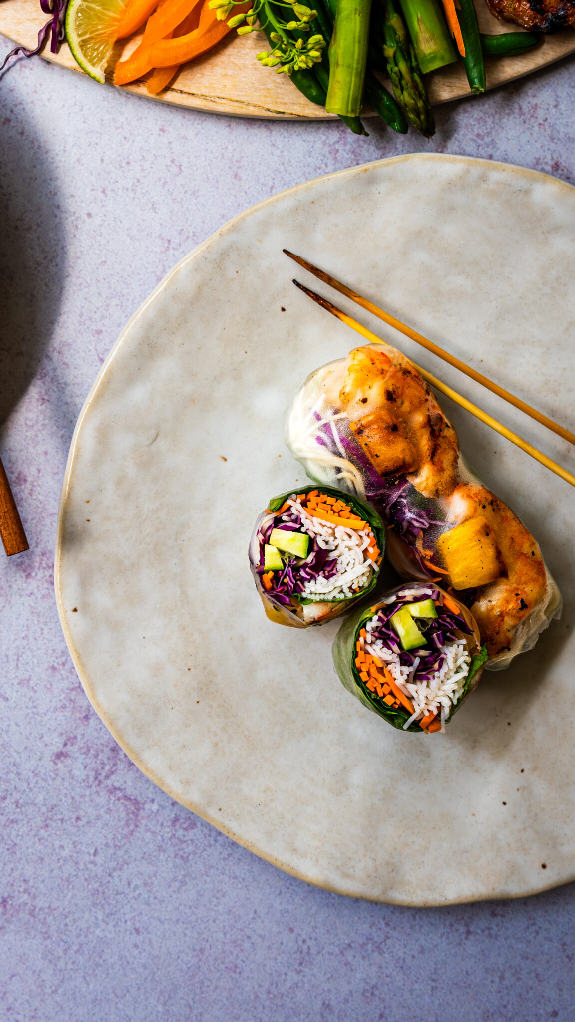 Grilled Shrimp & Pineapple Skewers - Chasing Cravings