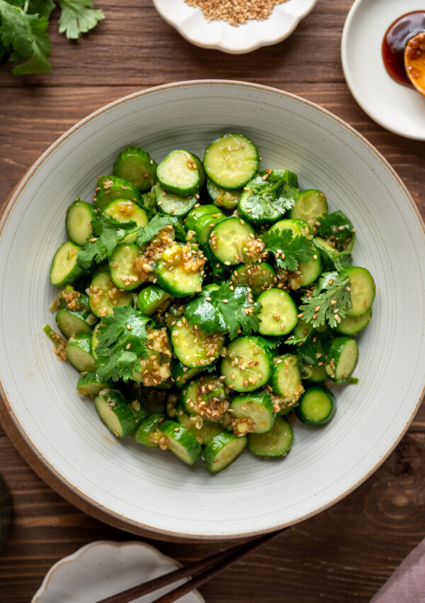 Rice Thief Cucumber Salad